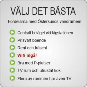 Oestersunds Vandrarhem Eksteriør bilde